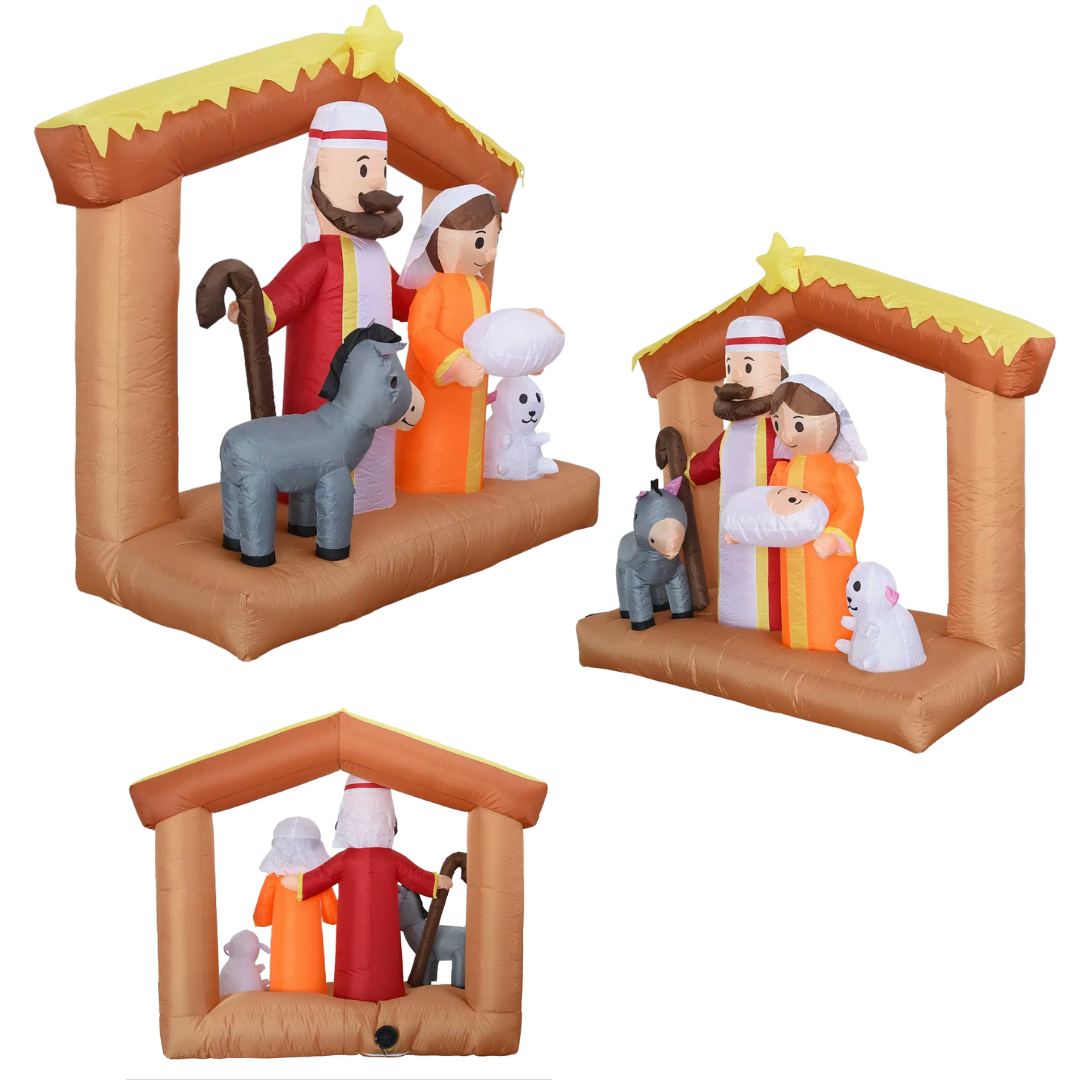 Двойка с LED надуваемо осветление 1,8 м