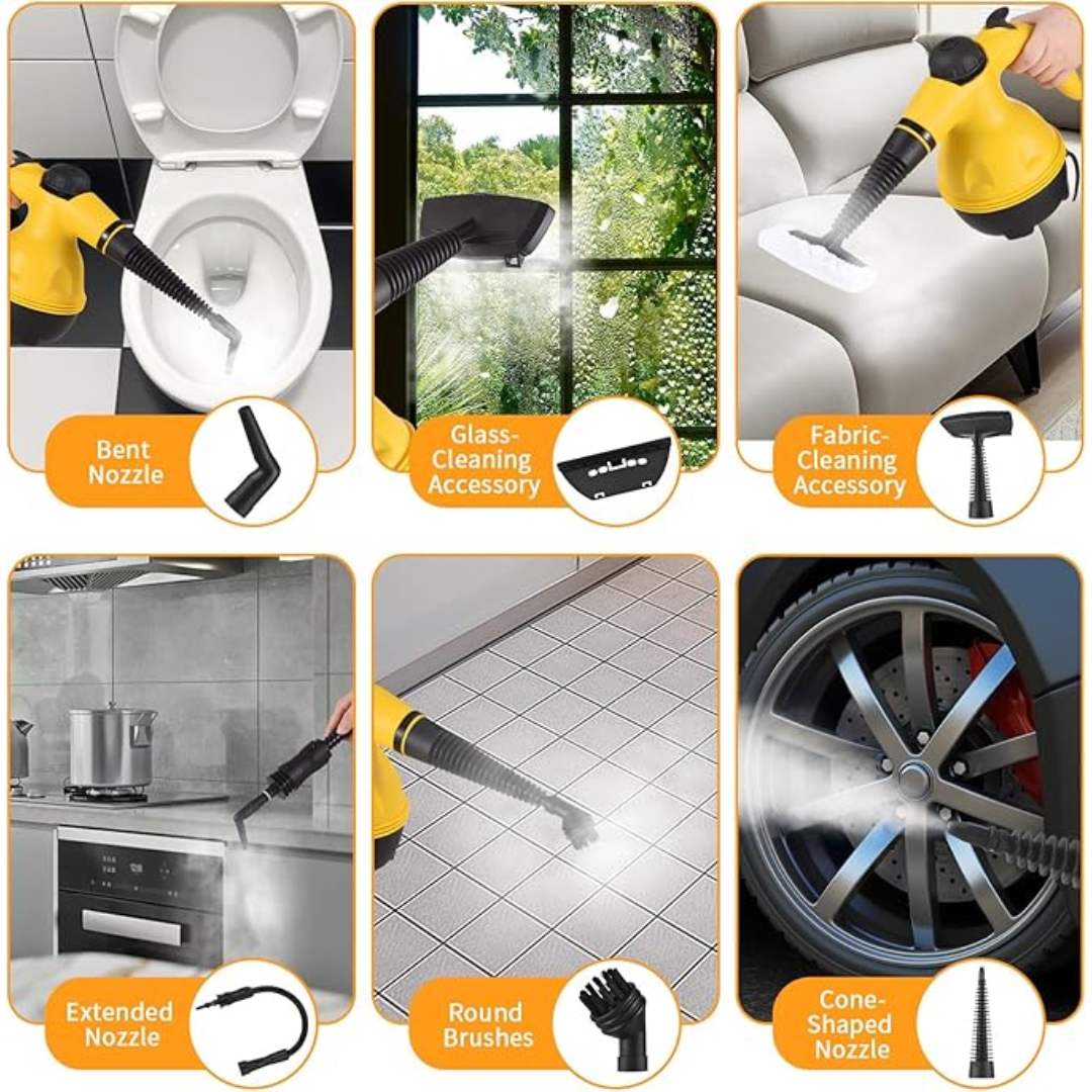 Препарат за почистване на пара 1050 W – резервоар 350 ml