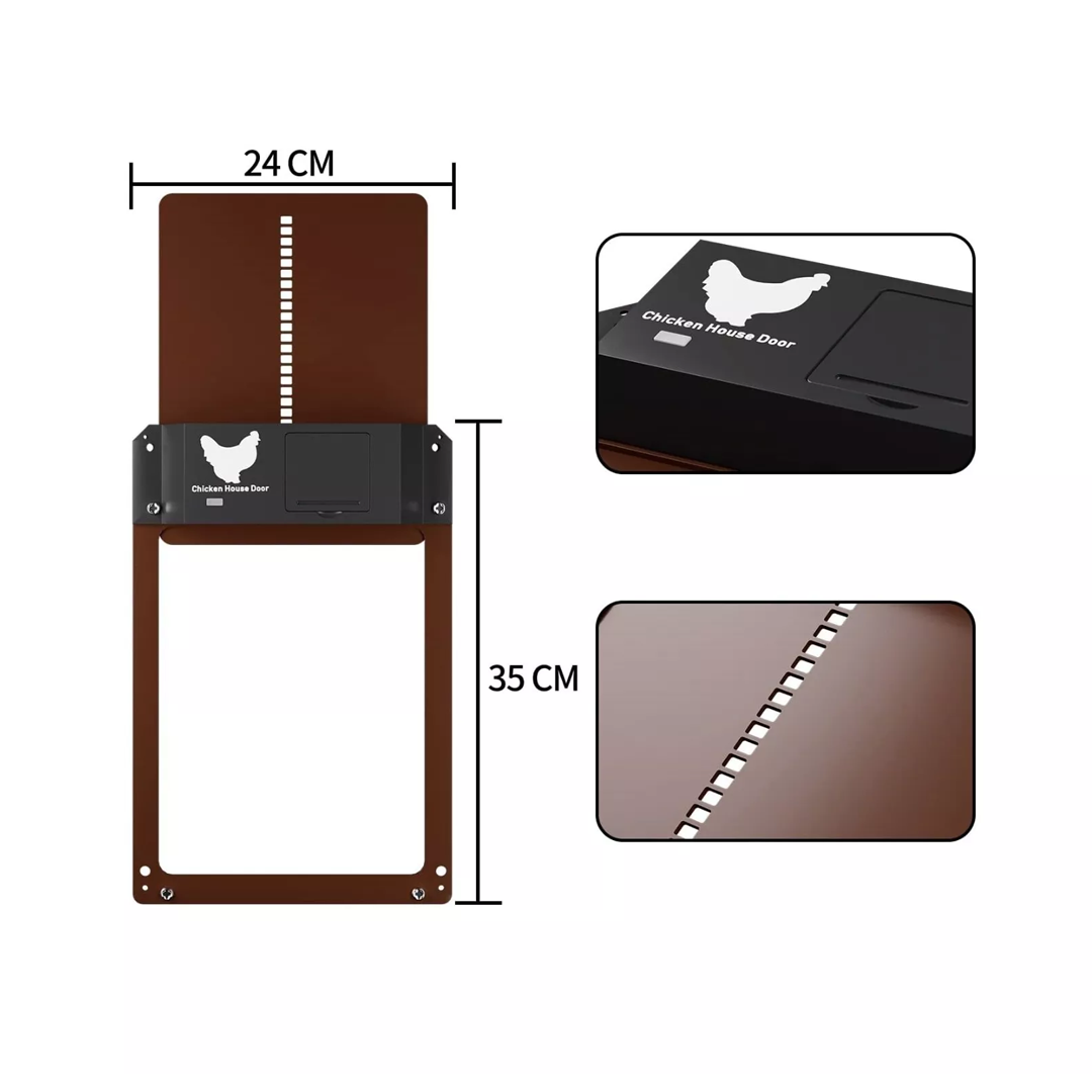 Автоматична врата за кокошарник