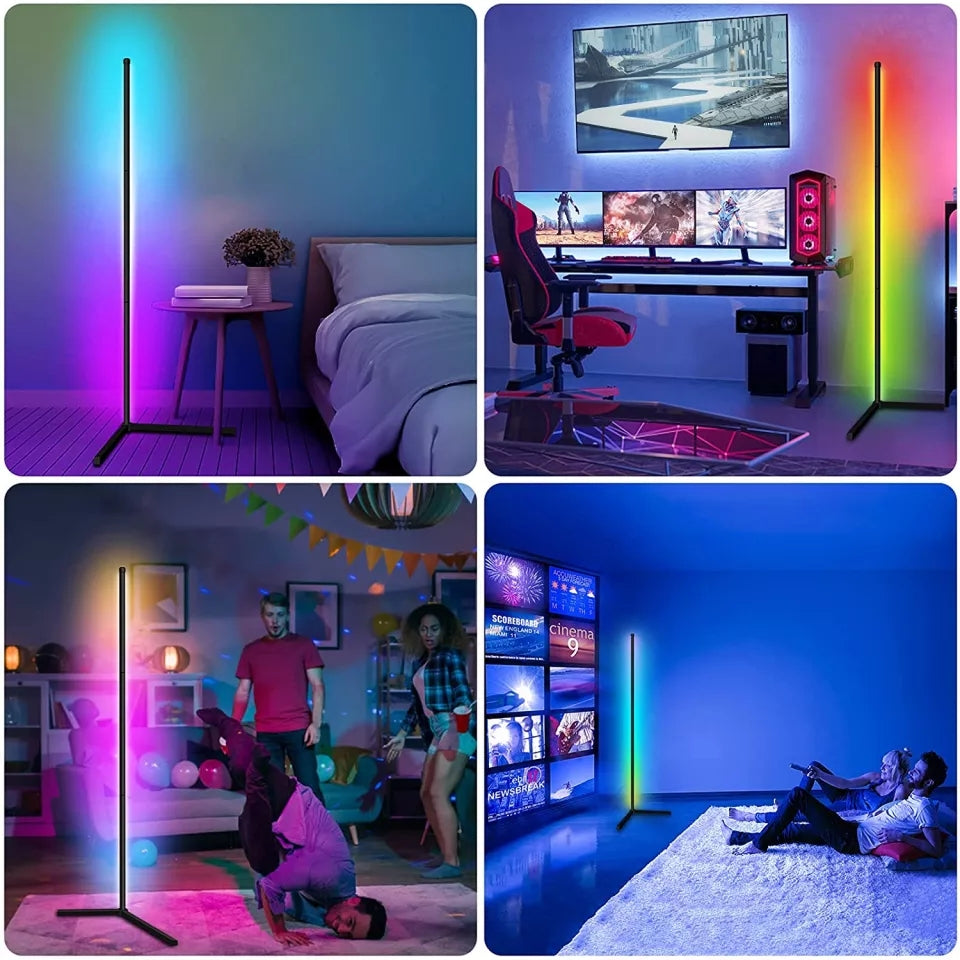 RGB led ъглово осветление