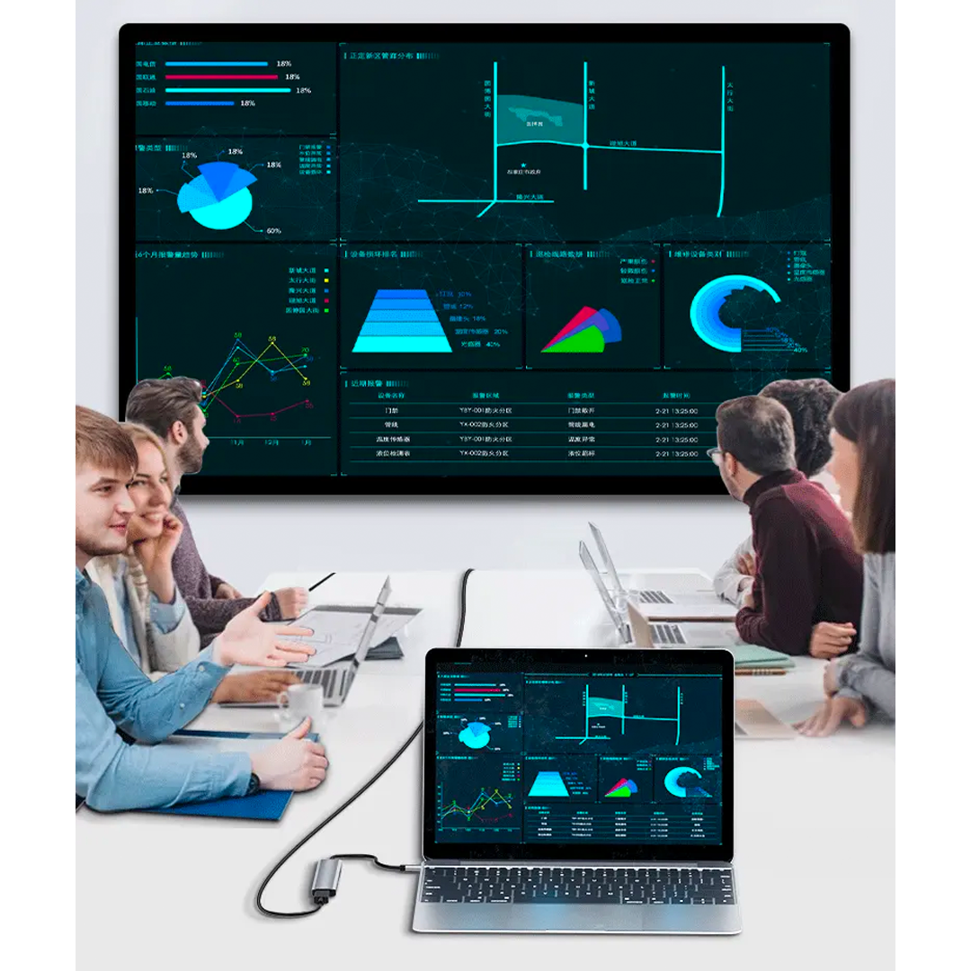 Многофункционален USB хъб 7 в 1