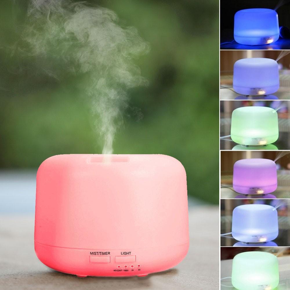 500 МЛ. 4U1 овлажнител за въздух. лампа. дифузер за аромати и ароматерапия