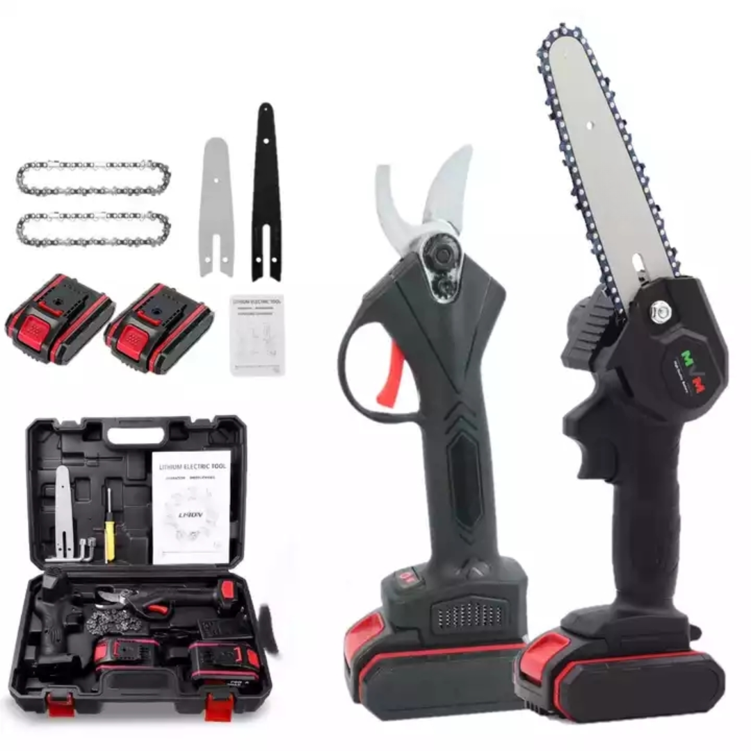 Agram Tools Аку комплект – безжичен трион и ножици