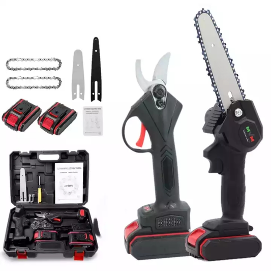 Agram Tools Аку комплект – безжичен трион и ножици