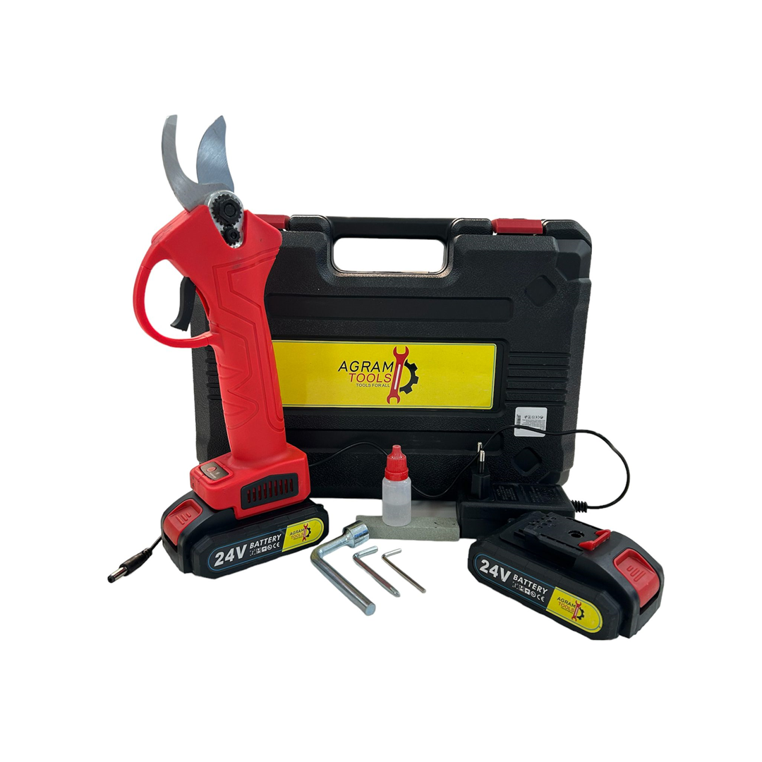 Agram® Примиум ножици за рязане 24 V с двойни батерии
