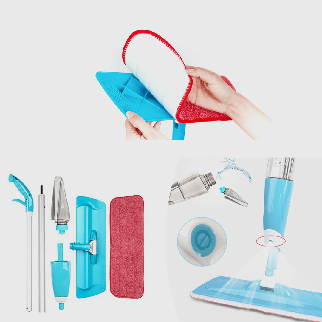 Смарт моп с въртяща се на 360 градуса глава