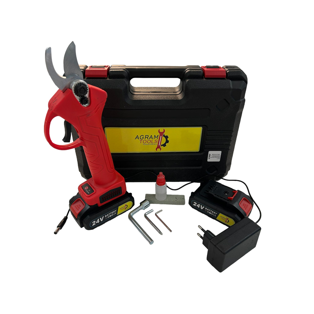 Agram® Примиум ножици за рязане 24 V с двойни батерии