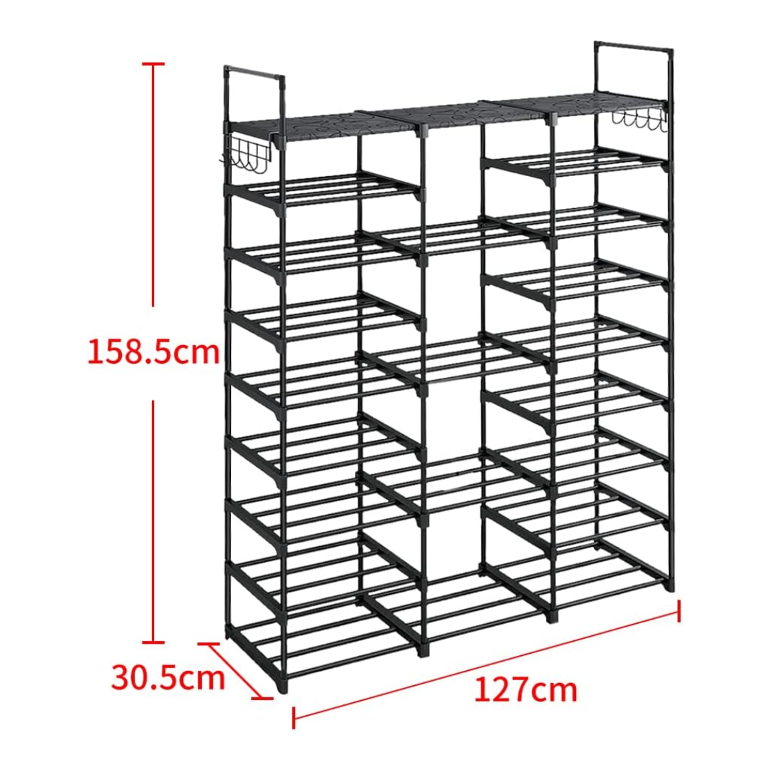 Многофункционален рафт за обувки и якета – Стабилен