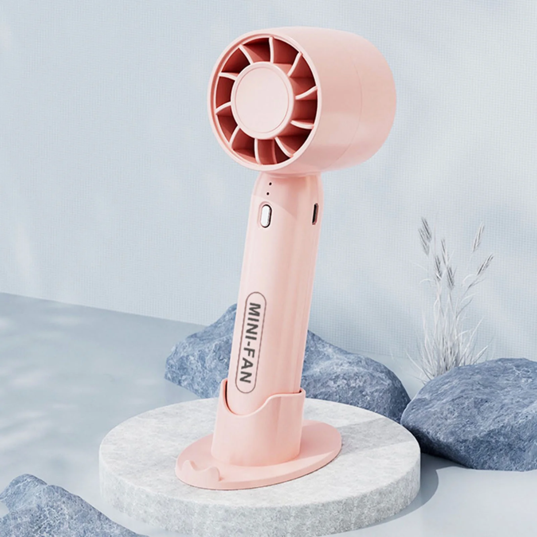 Преносим вентилатор на ръката с 3 скорости