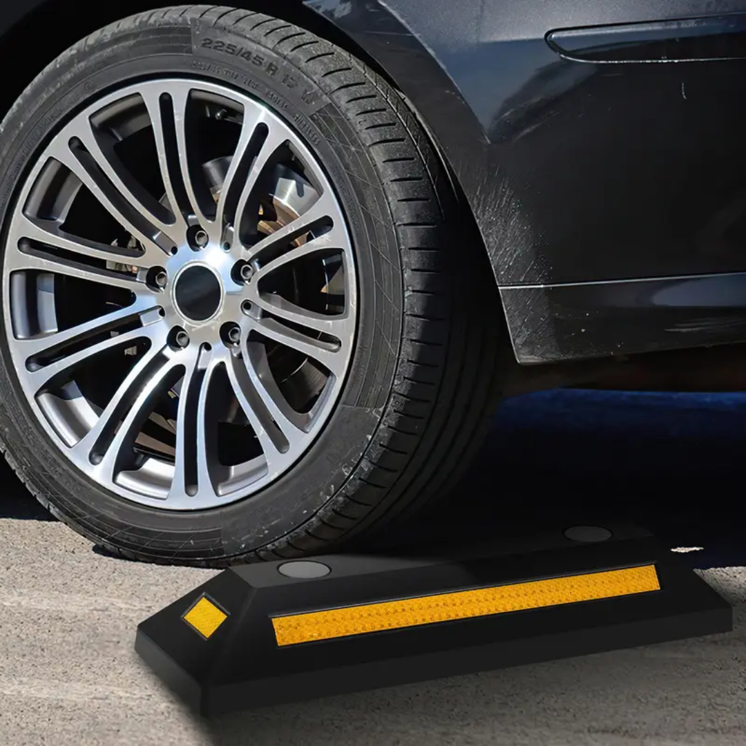Блокер за каучукови колела с светлоотразителни ленти