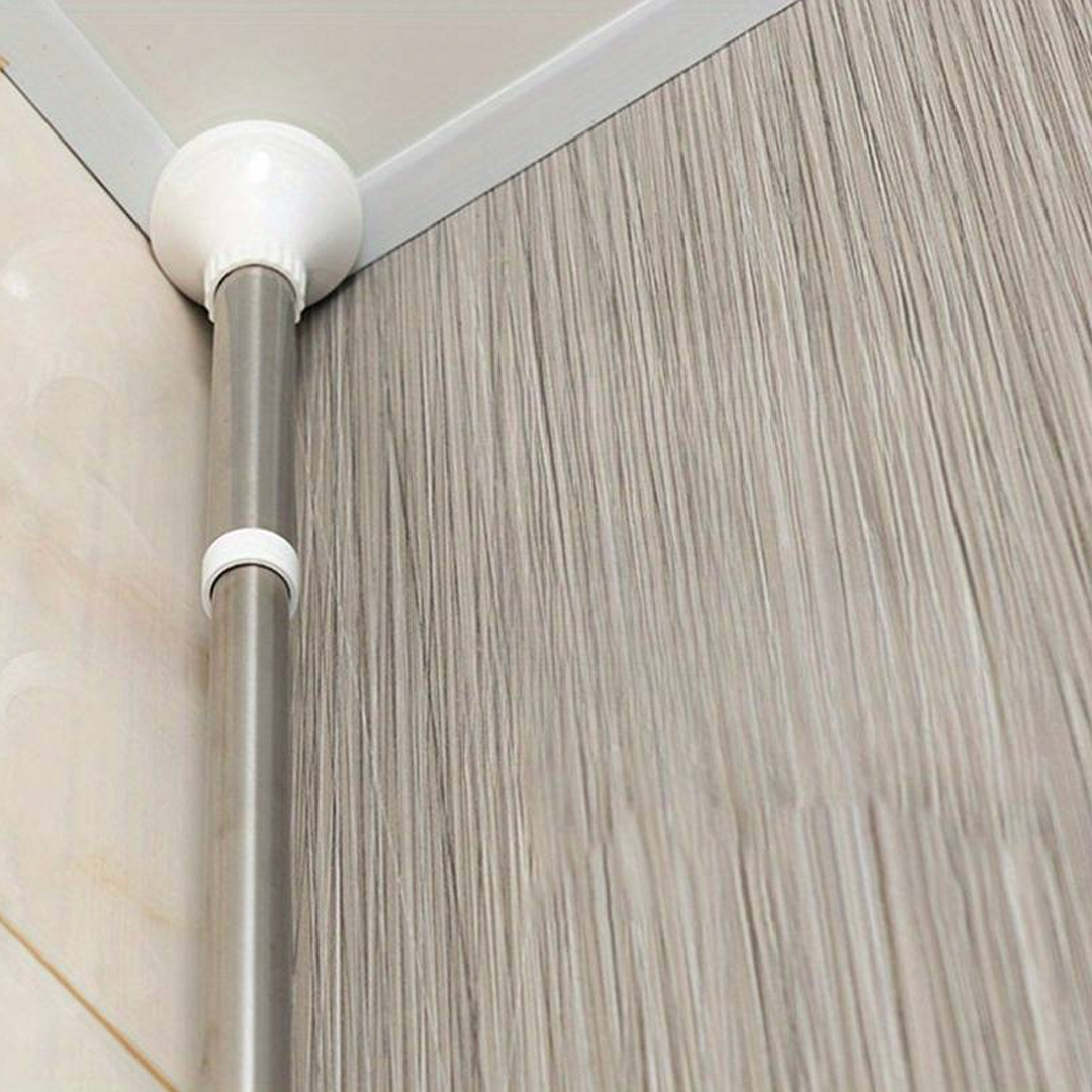 Ъглова етажерка за тоалетна