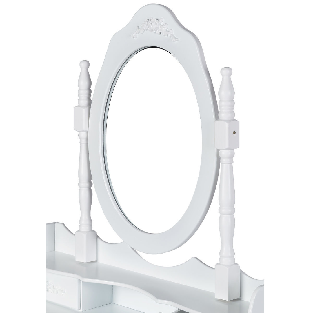 Тоалетна маса със стол Оливия