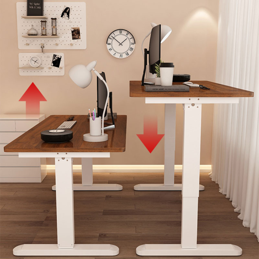 Електрически регулируеми подложки за краката за бюрото