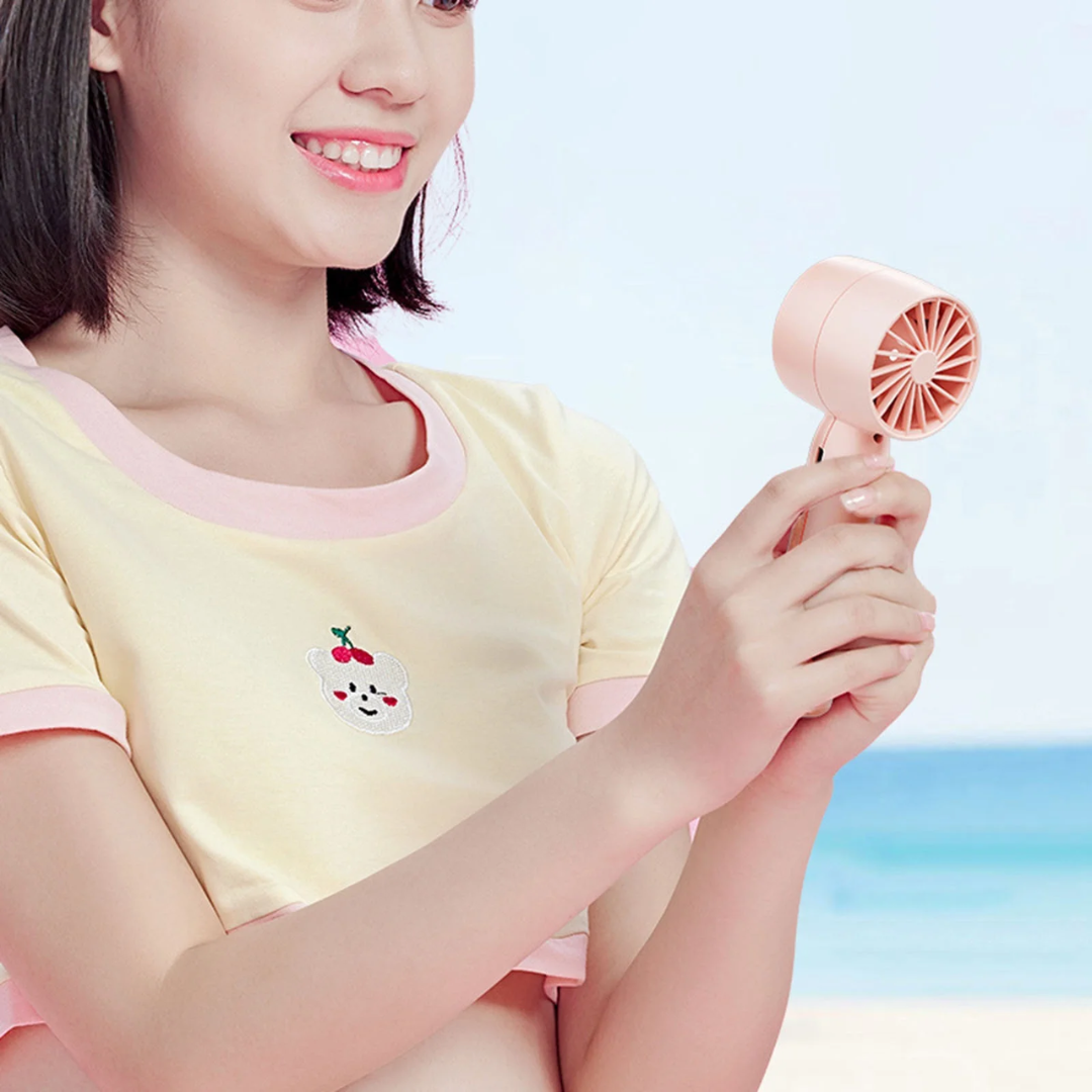 Преносим вентилатор на ръката с 3 скорости