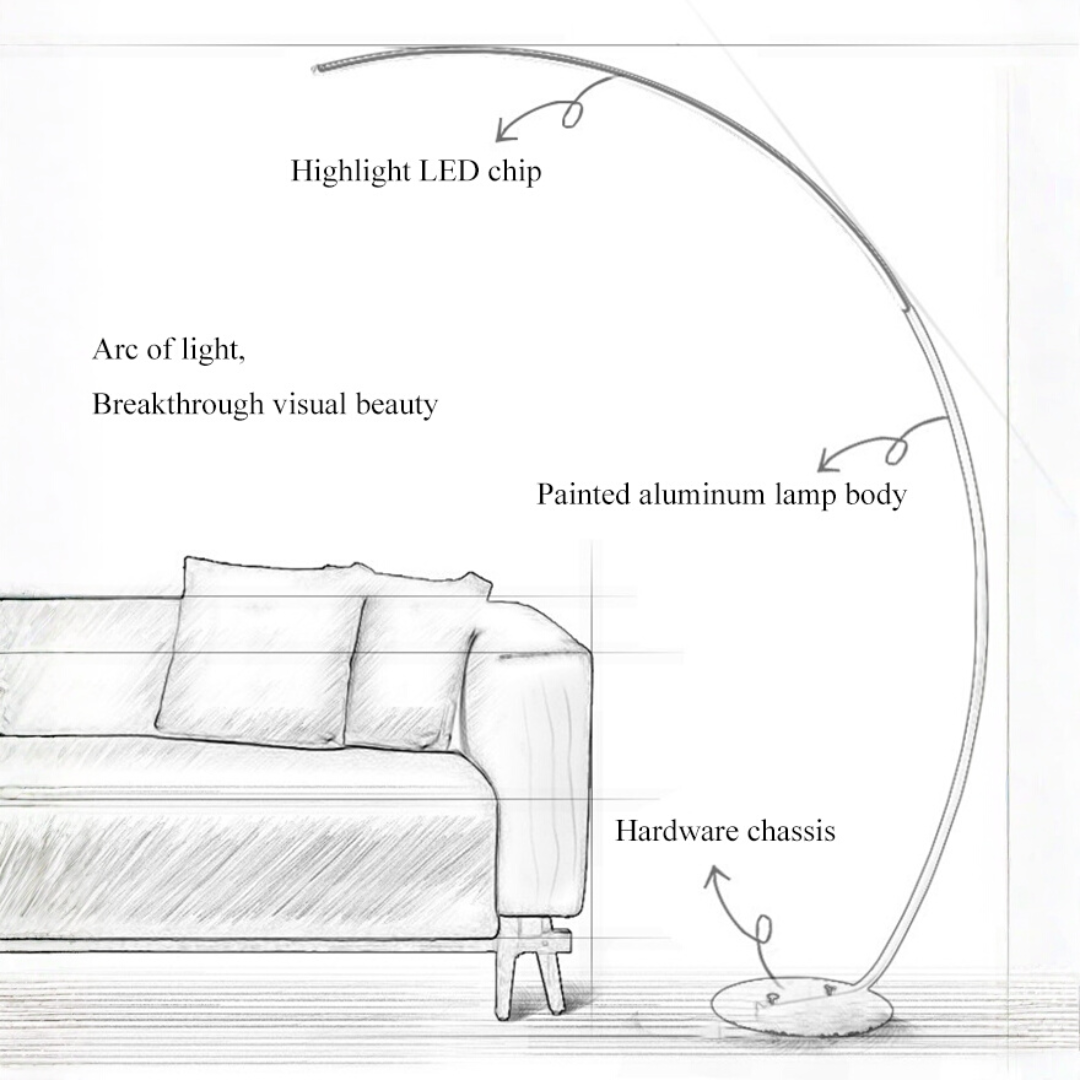 Северна подова лампа