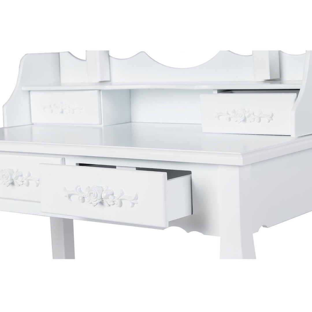 Тоалетна маса със стол Оливия