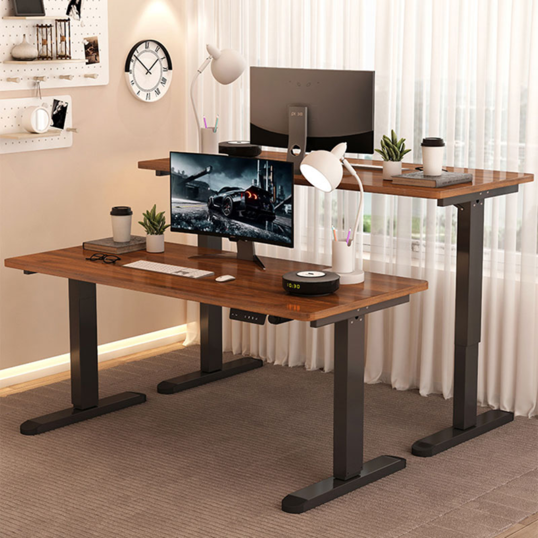 Електрически регулируеми подложки за краката за бюрото