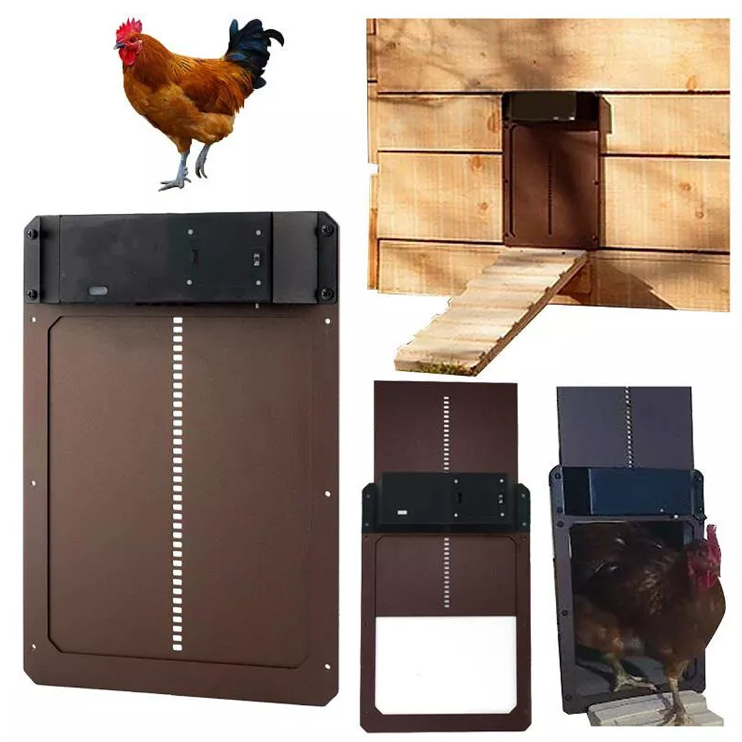Автоматична врата за кокошарник