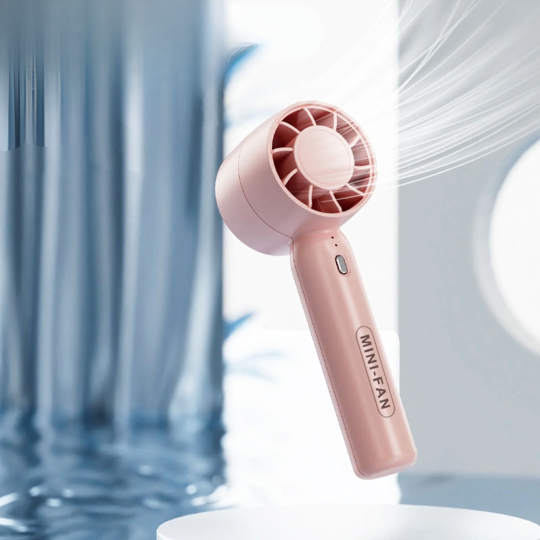 Преносим вентилатор на ръката с 3 скорости