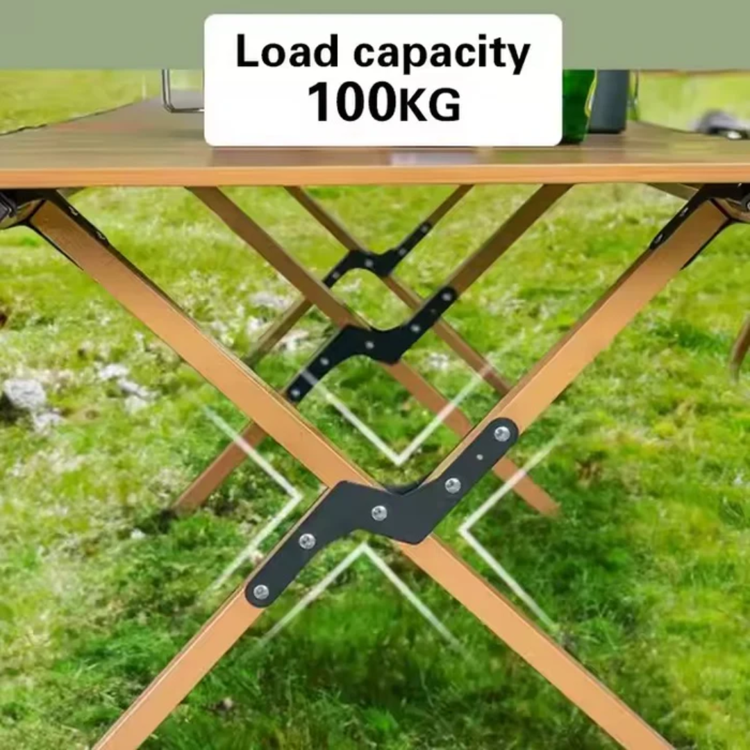 Сгъваема дървена маса на открито – функционалност и естествен вид за всяко пространство