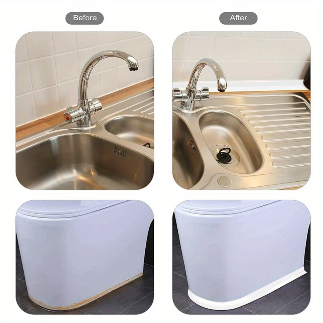 3x Самозалепваща се водоустойчива уплътнителна лента 320 cm