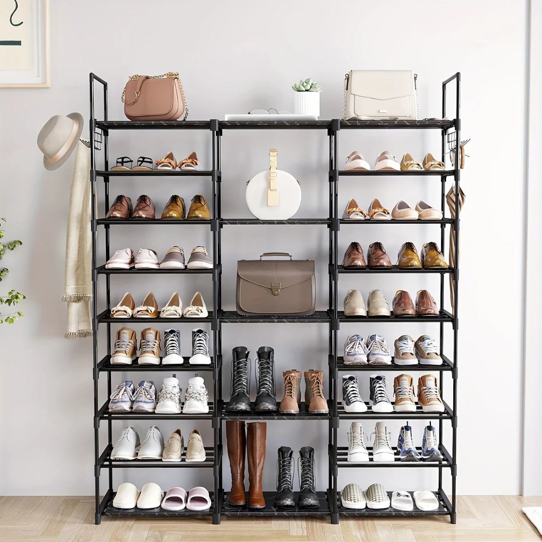 Многофункционален рафт за обувки и якета – Стабилен