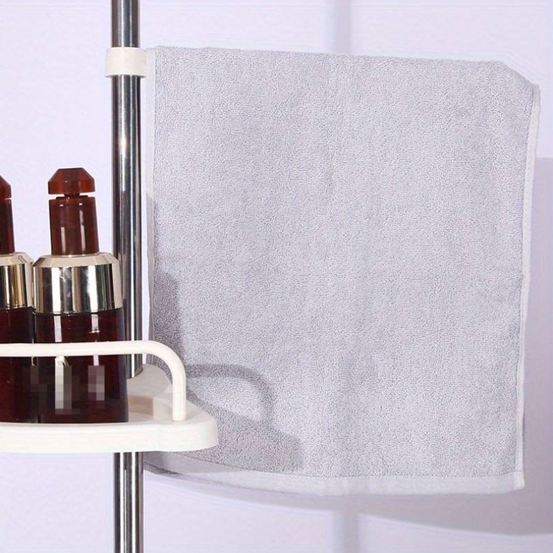 Ъглова етажерка за тоалетна