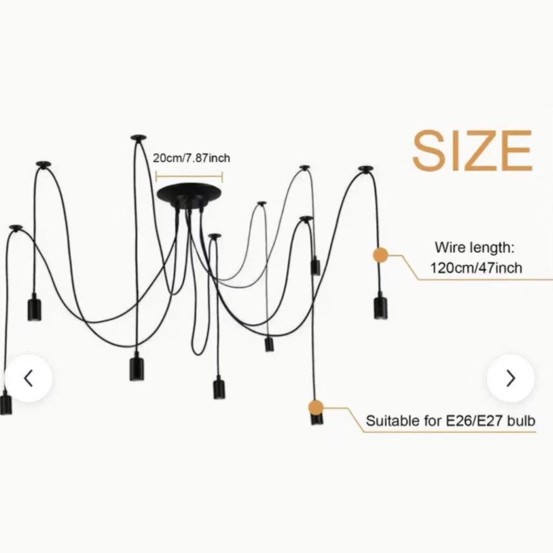Модерен висящ полилей
