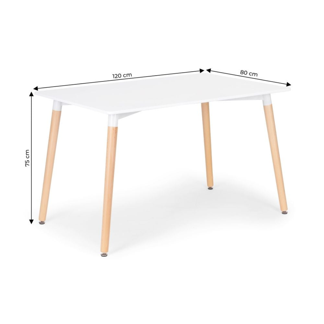 Шапка – Таблица Милано + 4 стола Viva Начало