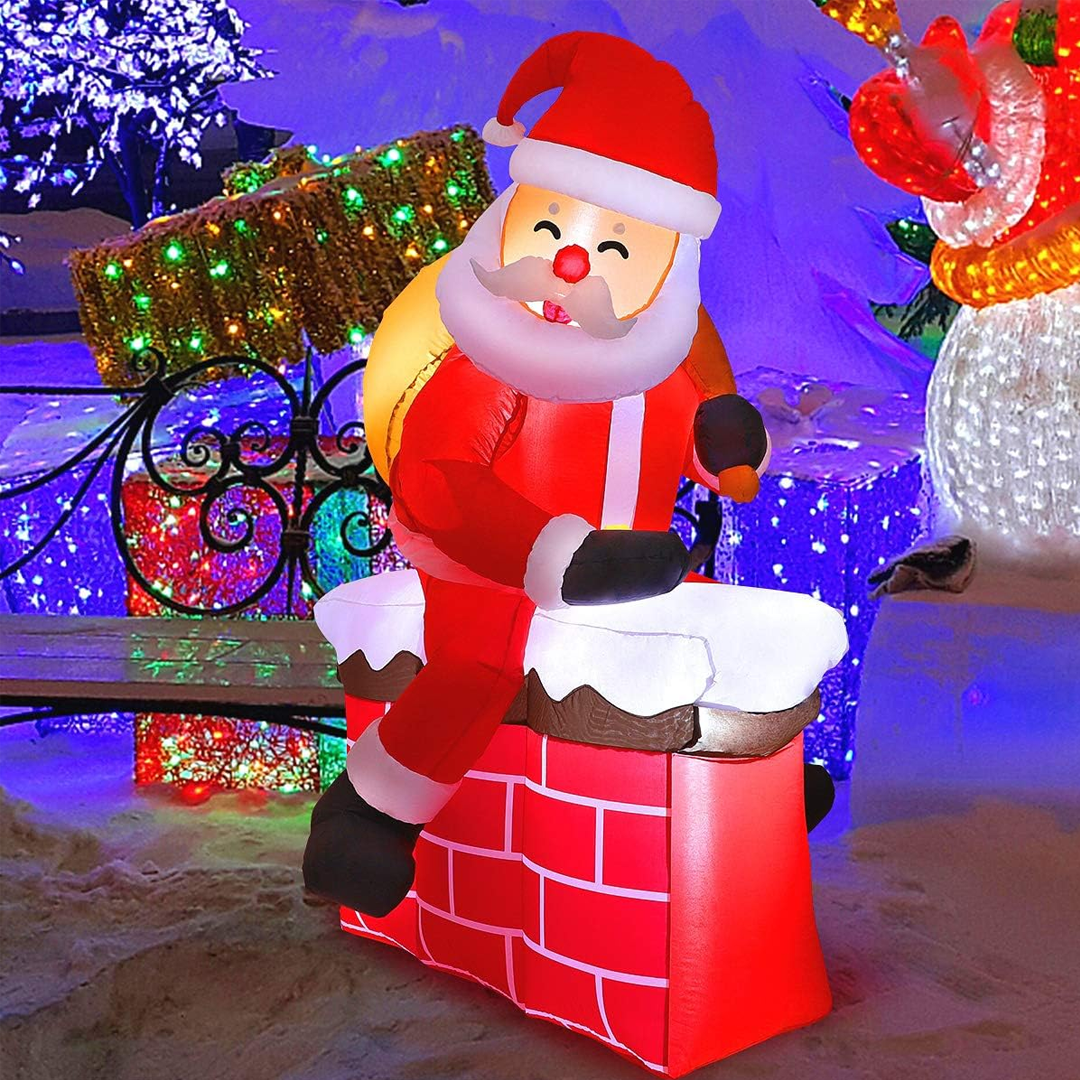 Дядо Коледа на комина