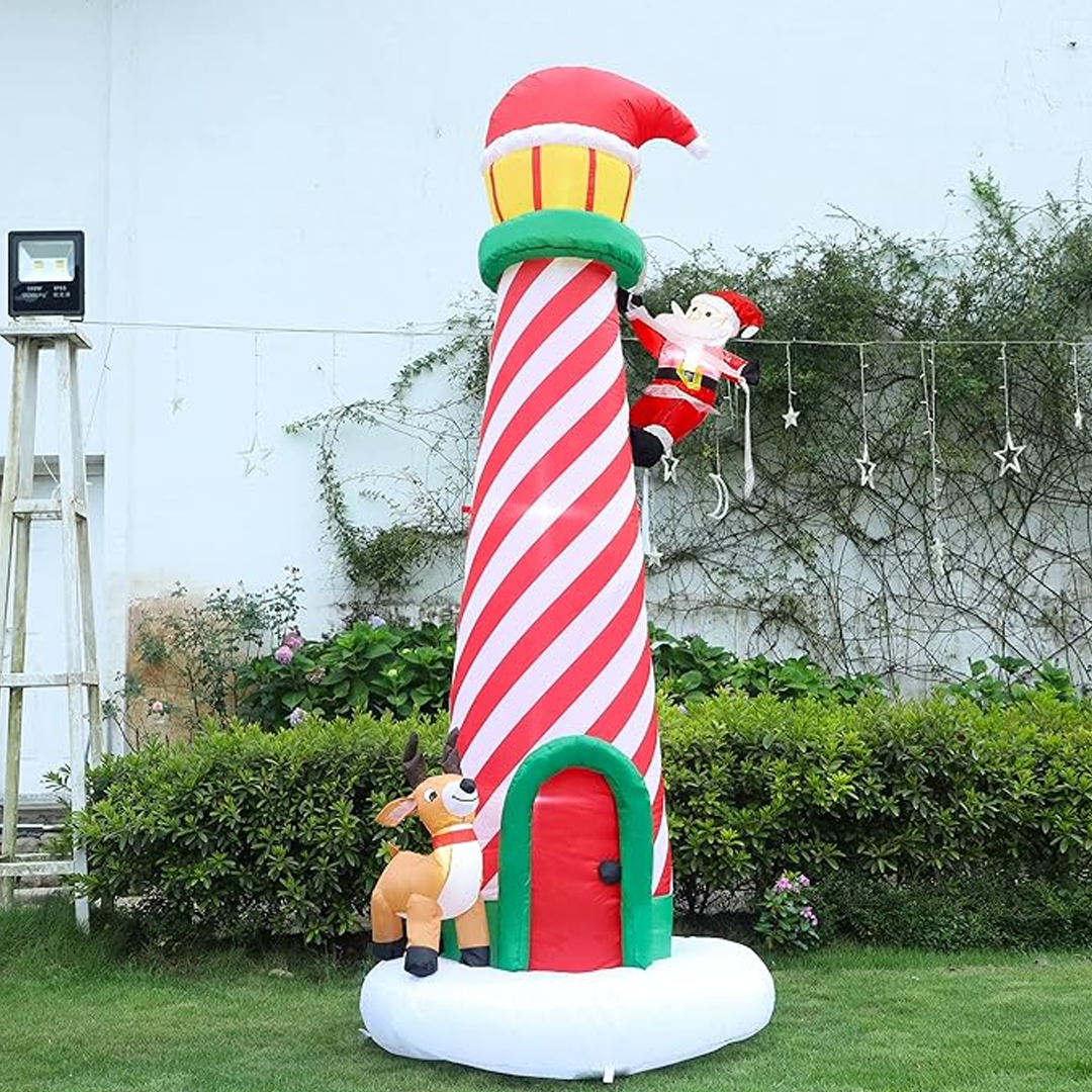 Весел фар надуваем на Коледа - 3м