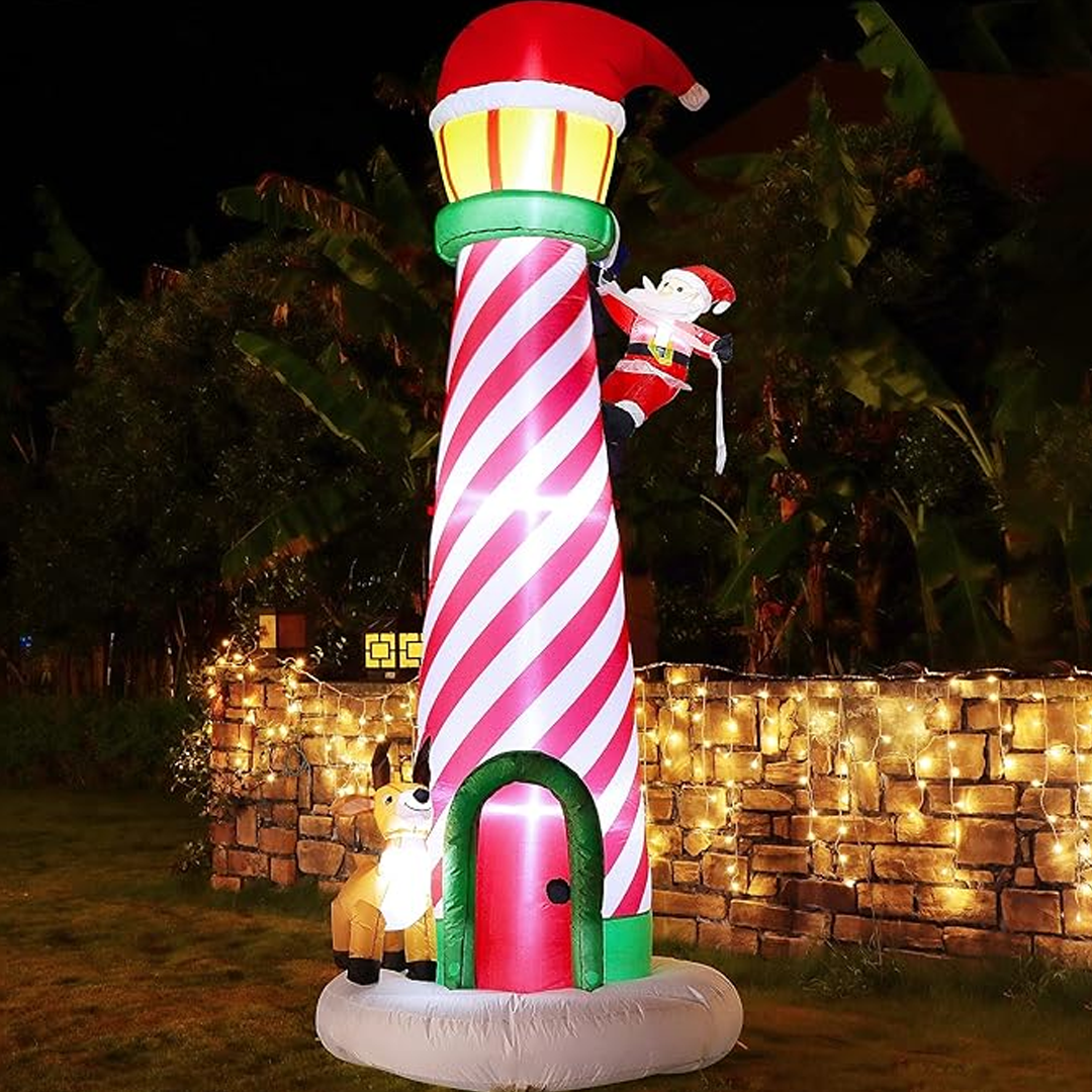 Весел фар надуваем на Коледа - 3м