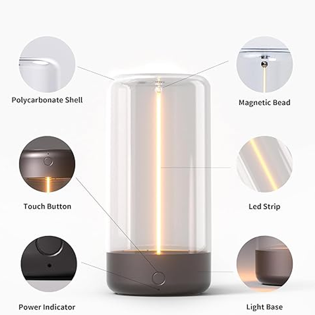 Безжична настолна лампа - LumoFlex