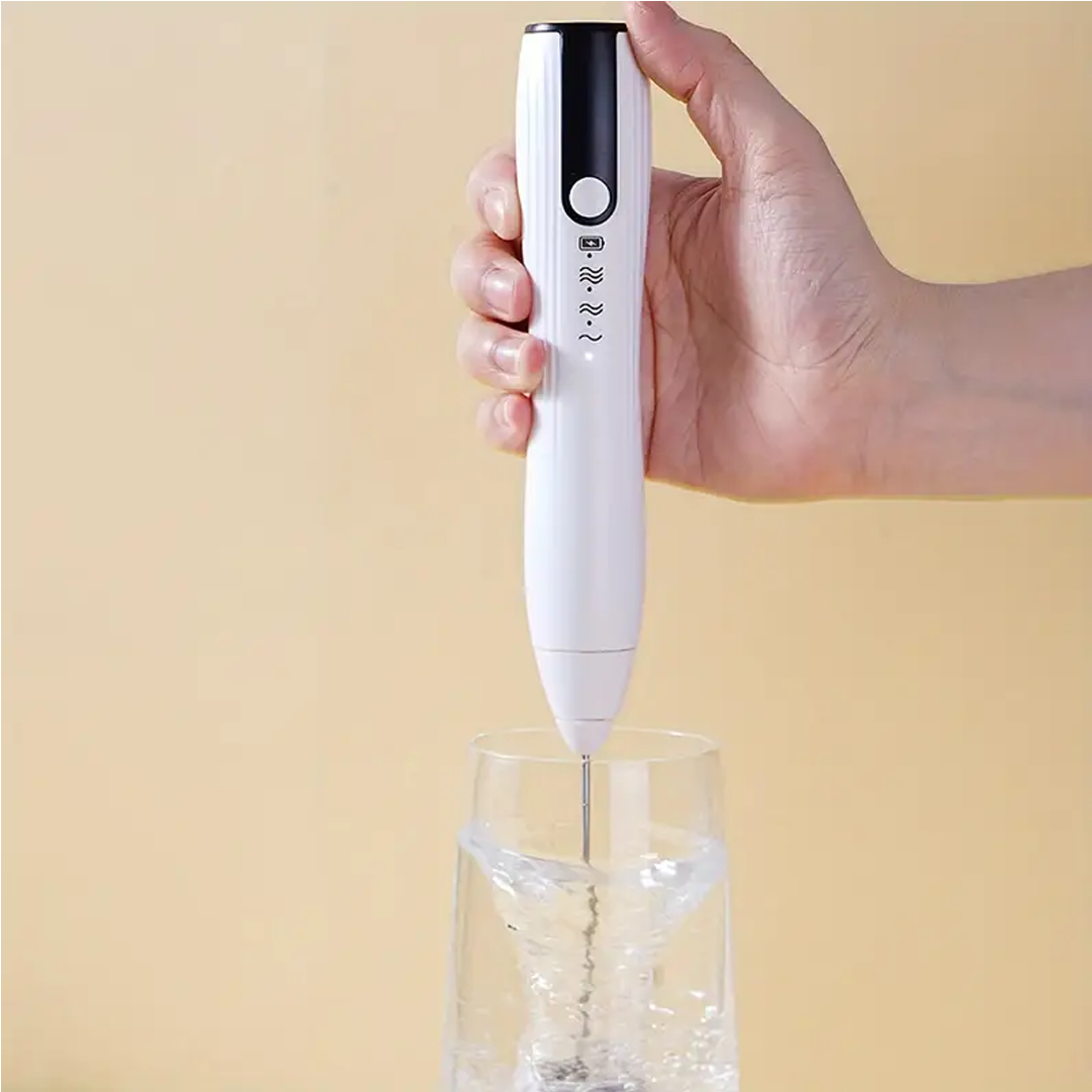 Преносима електрическа бъркалка за кафе, яйца, мляко и други