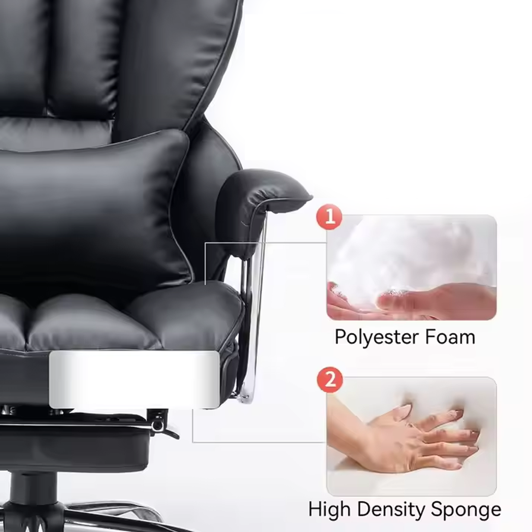 Ергономичен офис стол с висок гръб