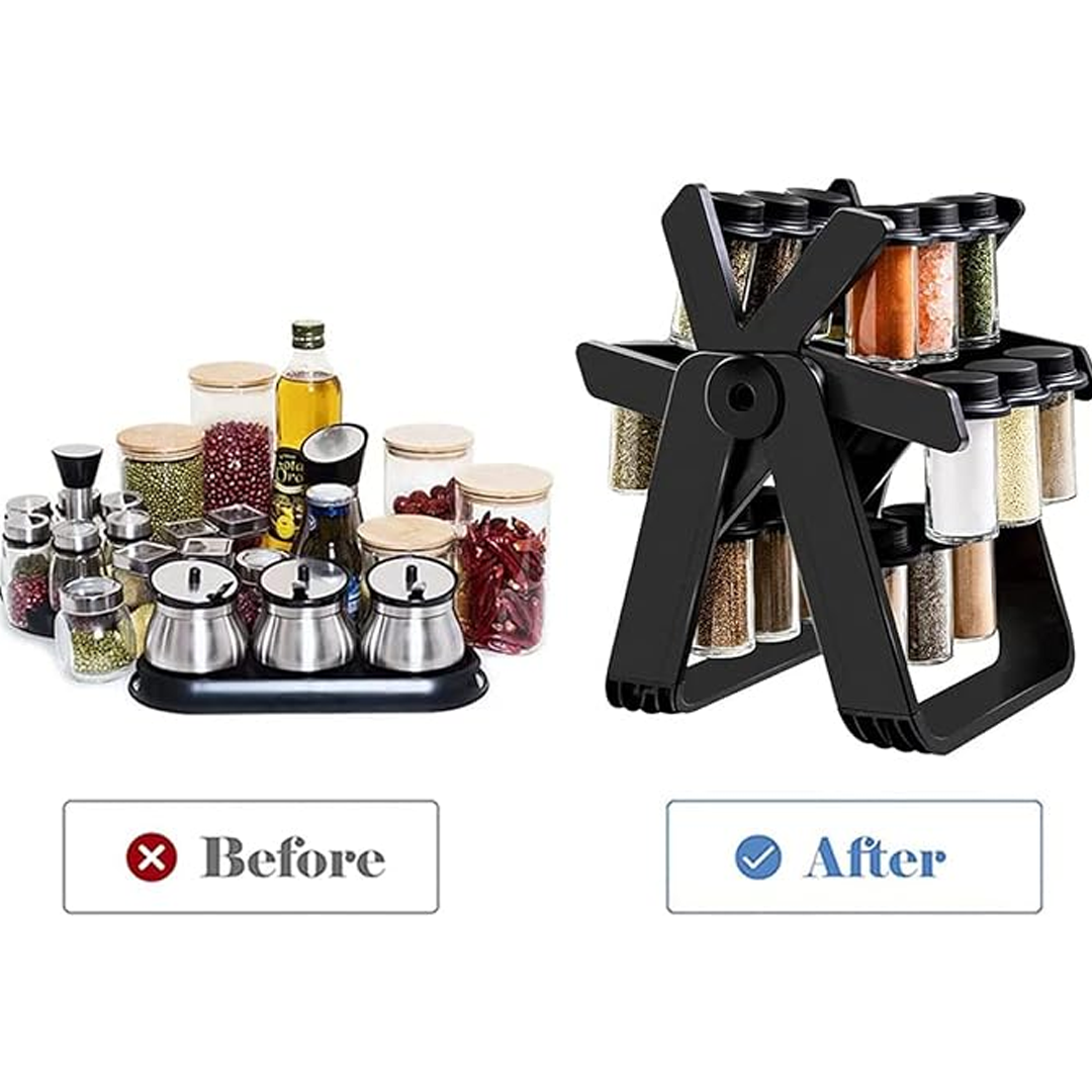 Въртяща се стойка за подправки