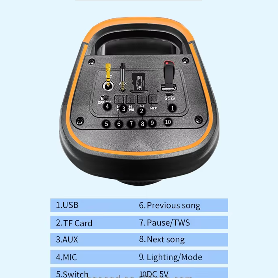 Преносим Bluetooth говорител ABS-2403