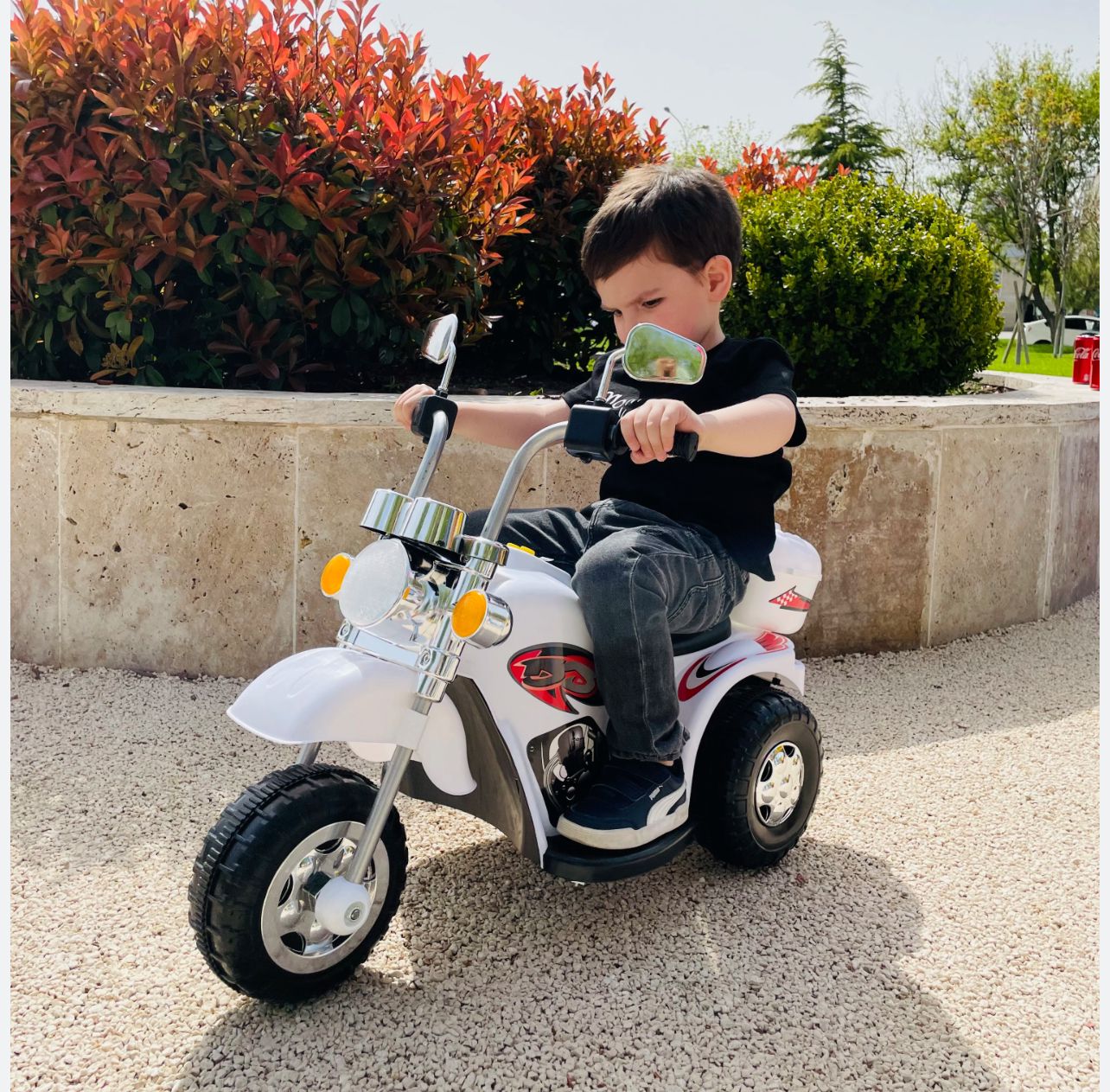 Електрически полицейски мотоциклет за деца