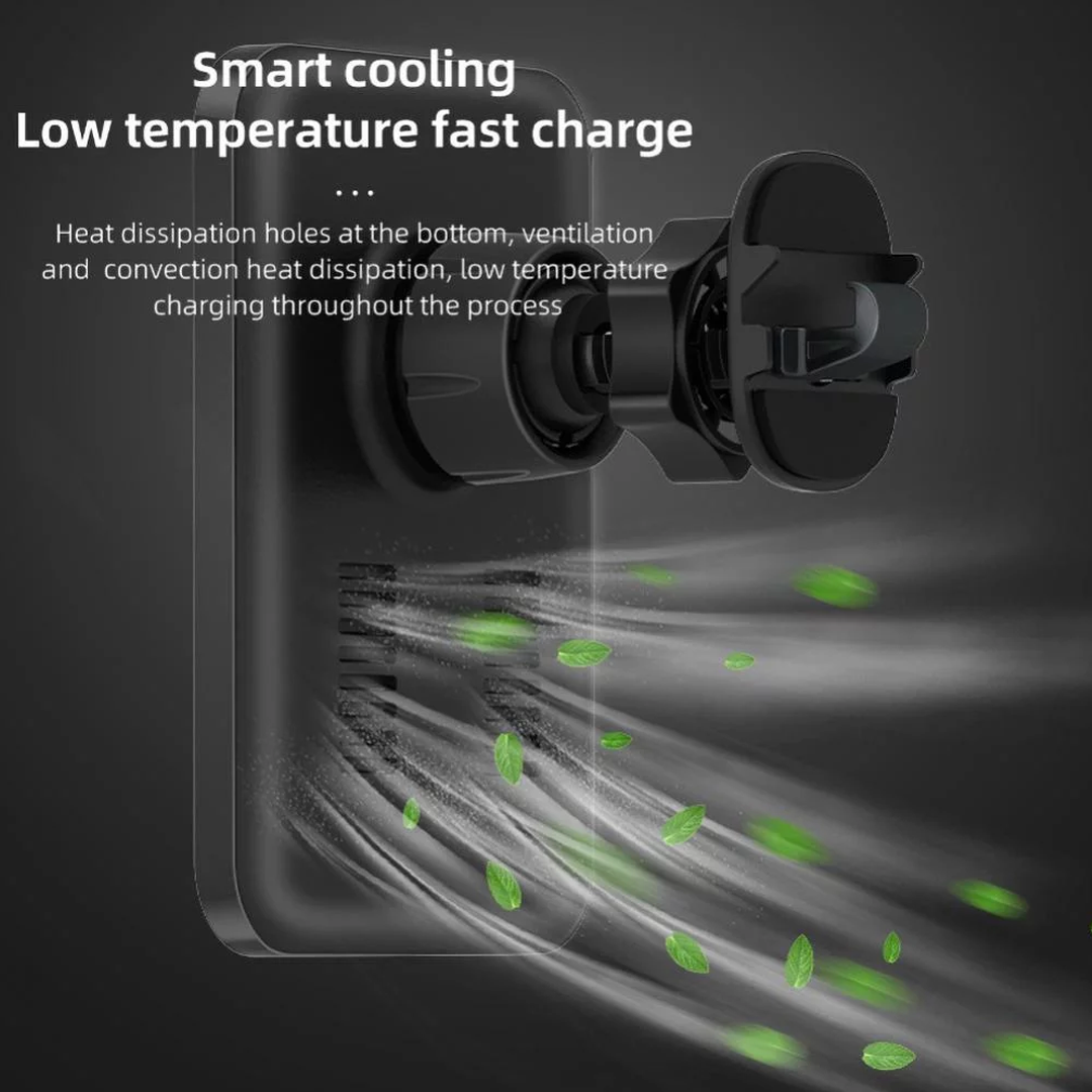 Безжично зарядно устройство със силeн магнит