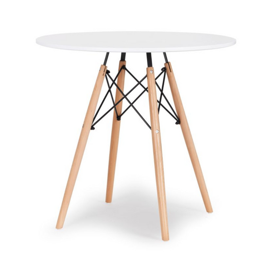 Торино маса – Кръгла 80 см (бяла или черна)