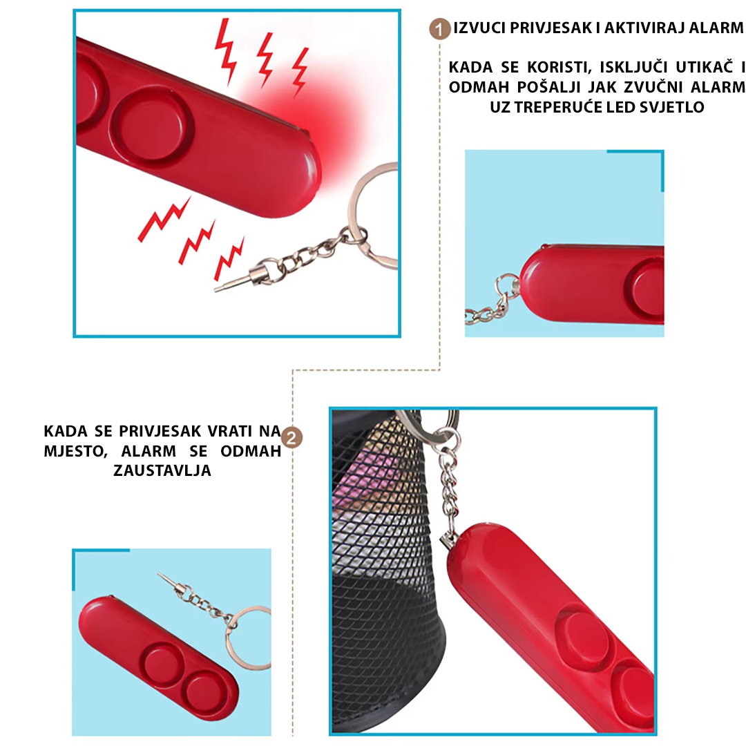 Сигнал с ключодържател – Вашият личен пазач