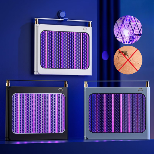 Премиум UV лампа за комари – акумулаторна, тиха и преносима