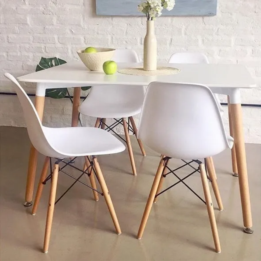 Шапка – Таблица Милано + 4 стола Viva Начало