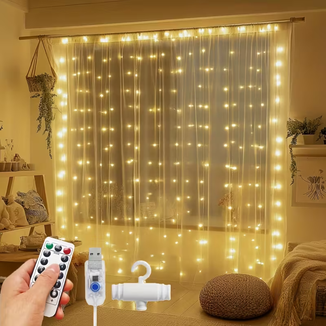 Вълшебна LED завеса