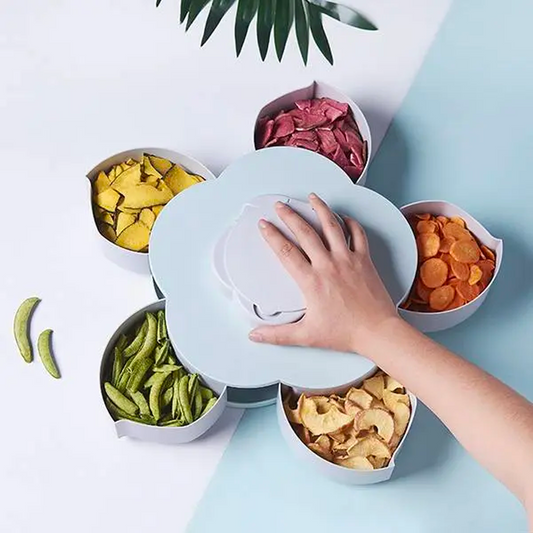 Въртящ се контейнер за плодове/сладкиши