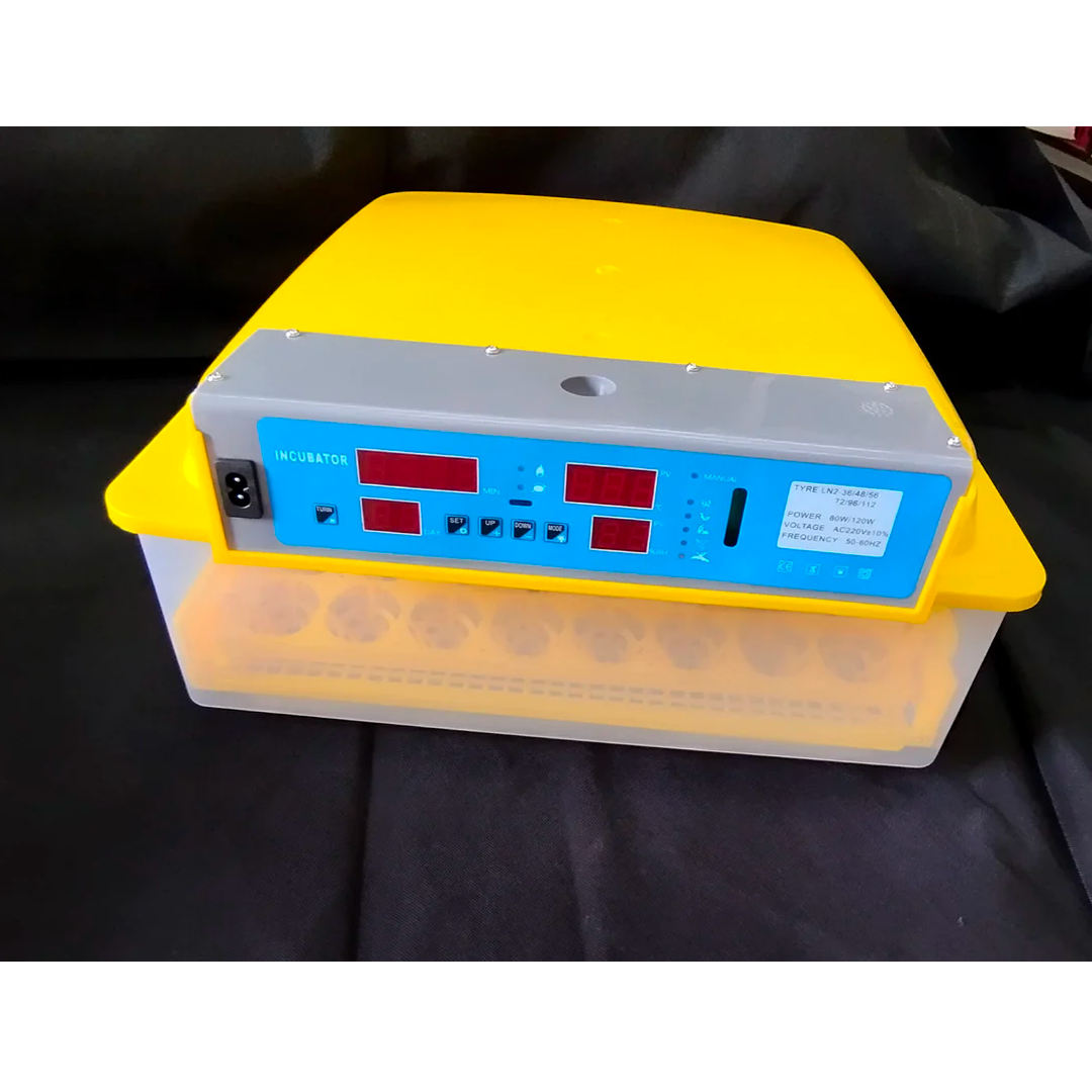 Инкубатор за 56 яйца с контрол на температурата и влажността