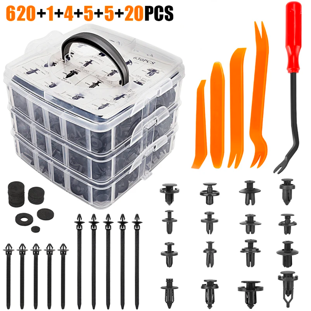 МОНТАЖНИ ПЛАСТМАСОВИ ТЕСТА НИТОВЕ - 635 бр