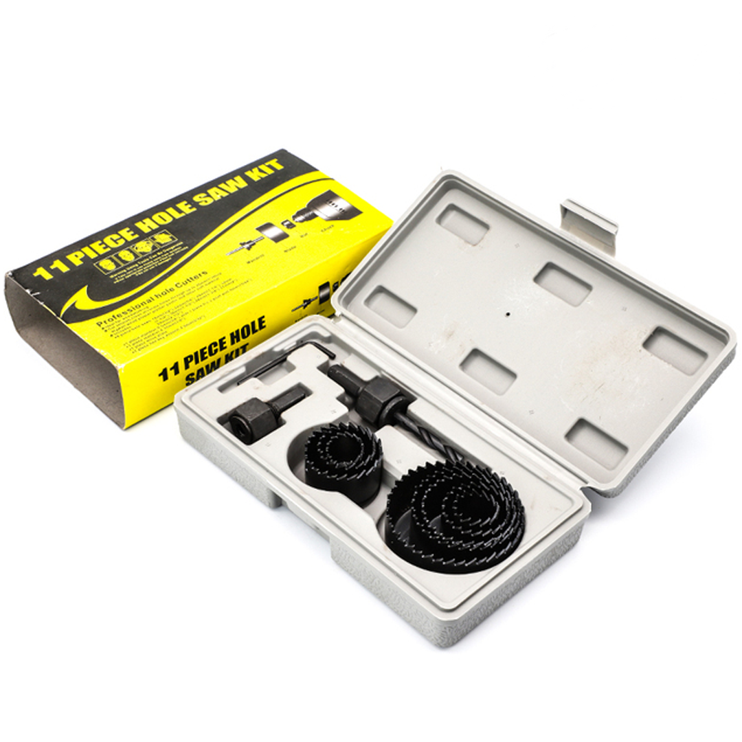 Комплект свредла за дърво и пластмаса от 11 части