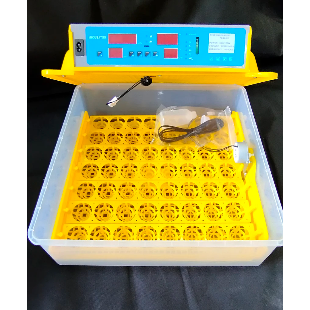 Инкубатор за 56 яйца с контрол на температурата и влажността
