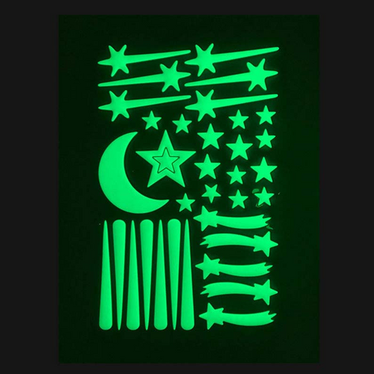 Звезди. които светят в тъмното. стикери за детска стая